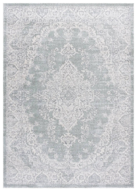Safavieh Harrison 5'-3" x 7'-6" Rug in Green / Ivory