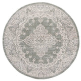 Safavieh Harrison 6'-7" x 6'-7" Rug in Green / Ivory