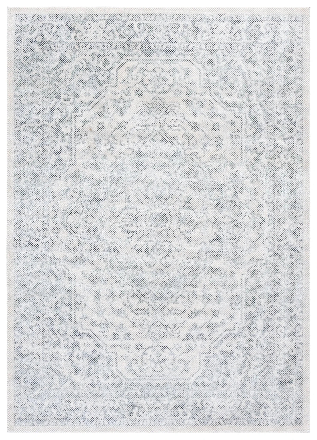 Safavieh Harrison 4'-0" x 6'-0" Rug in Ivory / Green Grey