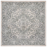Safavieh Harrison 6'-7" x 6'-7" Rug in Ivory / Green Grey