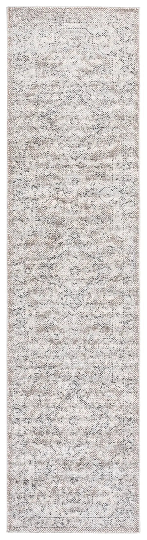 Safavieh Harrison 2'-0" x 8'-0" Rug in Beige / Ivory Grey