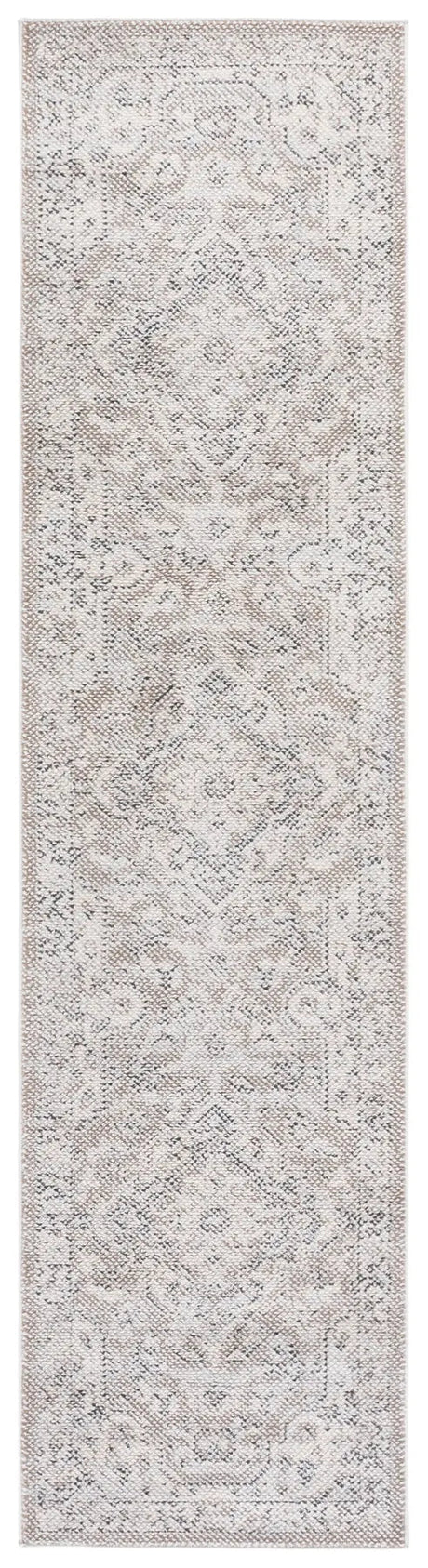 Safavieh Harrison 2'-0" x 8'-0" Rug in Beige / Ivory Grey