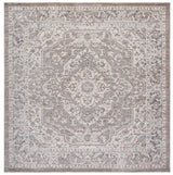 Safavieh Harrison 6'-7" x 6'-7" Rug in Beige / Ivory Grey