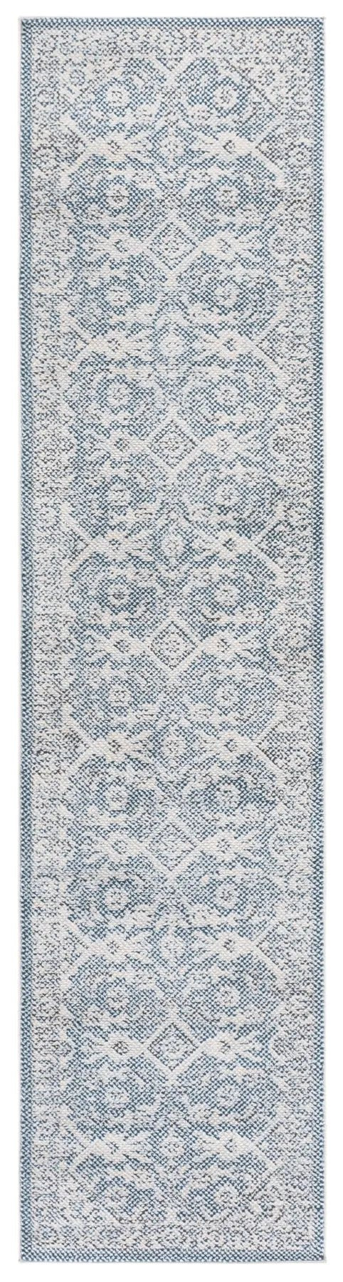 Safavieh Harrison 2'-0" x 8'-0" Rug in Blue / Ivory