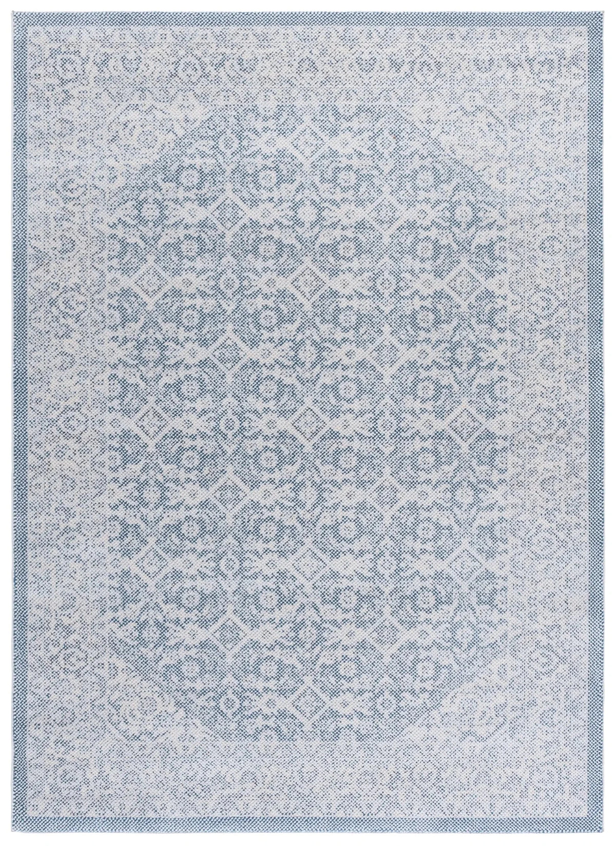 Safavieh Harrison 4'-0" x 6'-0" Rug in Blue / Ivory