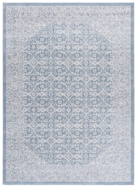 Safavieh Harrison 4'-0" x 6'-0" Rug in Blue / Ivory