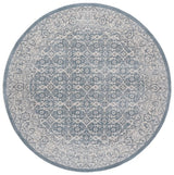 Safavieh Harrison 6'-7" x 6'-7" Rug in Blue / Ivory
