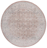 Safavieh Harrison 6'-7" x 6'-7" Rug in Red / Ivory