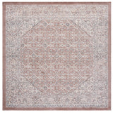 Safavieh Harrison 6'-7" x 6'-7" Rug in Red / Ivory