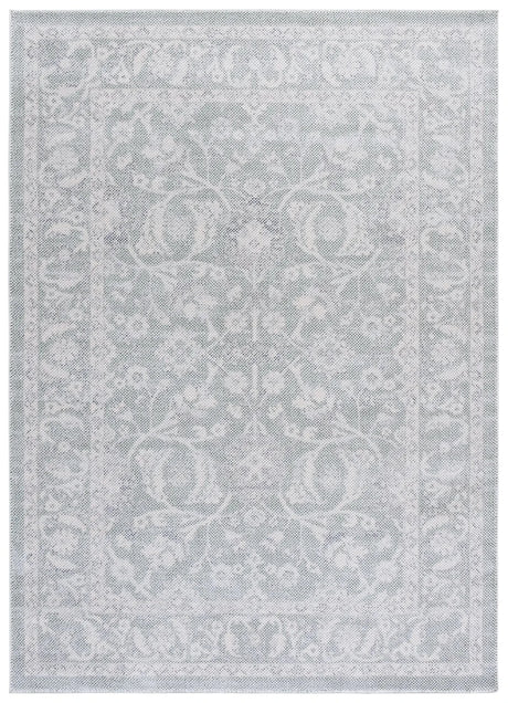 Safavieh Harrison 4'-0" x 6'-0" Rug in Green / Ivory