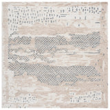 Safavieh Harvest 6'-0" x 6'-0" Rug in Beige / Grey