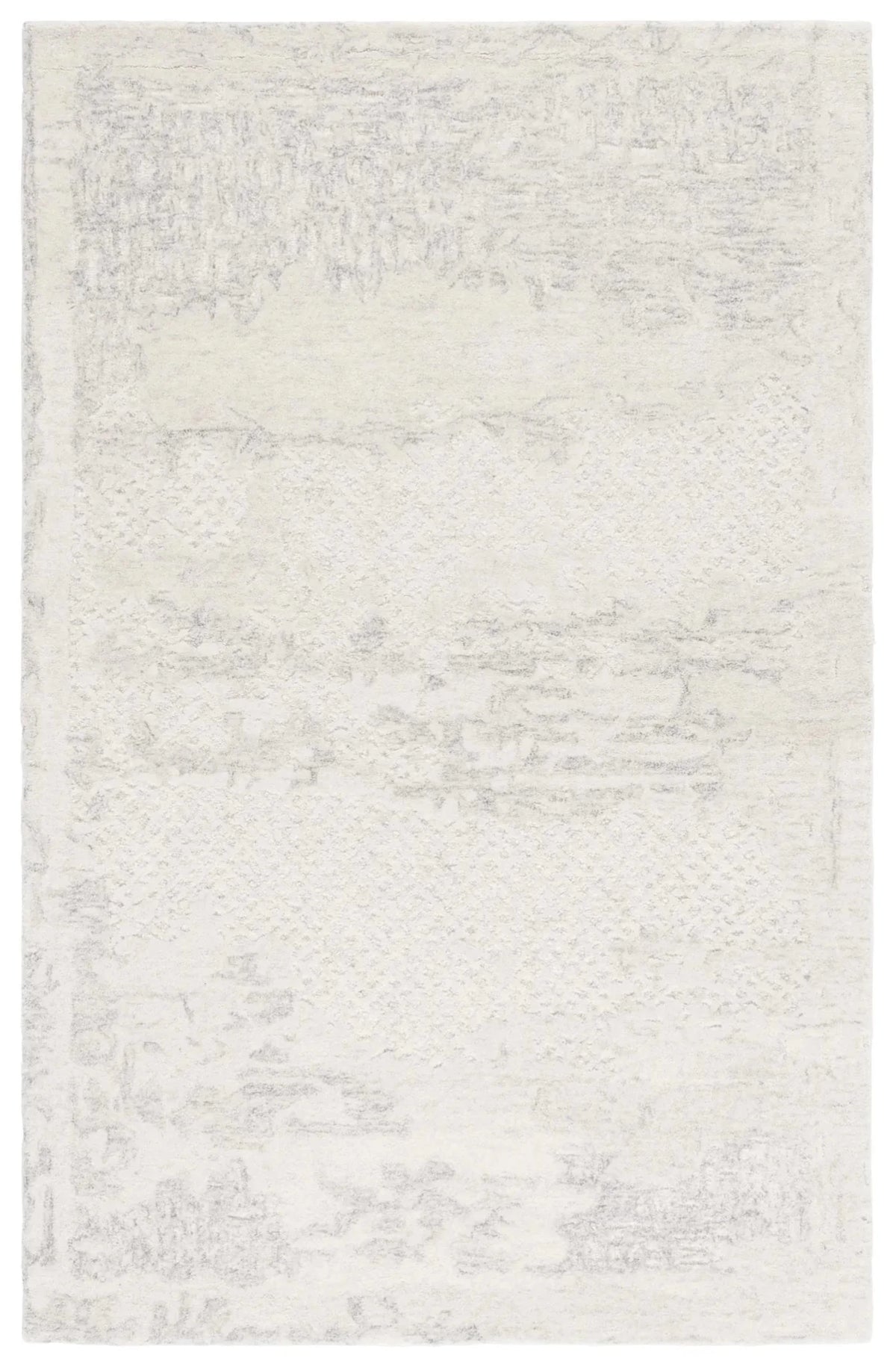 Safavieh Harvest 4'-0" x 6'-0" Rug in Silver / Ivory
