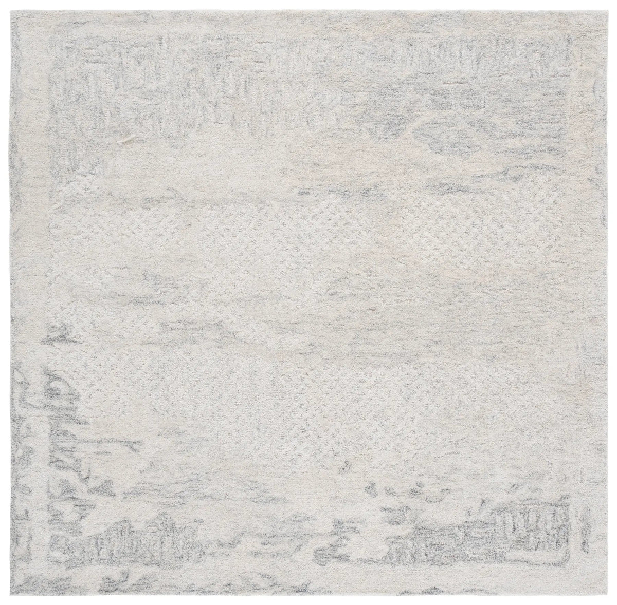 Safavieh Harvest 6'-0" x 6'-0" Rug in Silver / Ivory