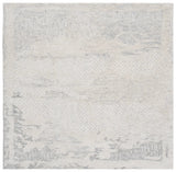 Safavieh Harvest 6'-0" x 6'-0" Rug in Silver / Ivory
