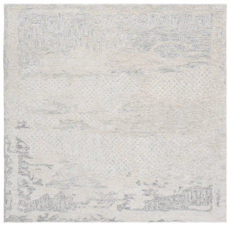 Safavieh Harvest 6'-0" x 6'-0" Rug in Silver / Ivory