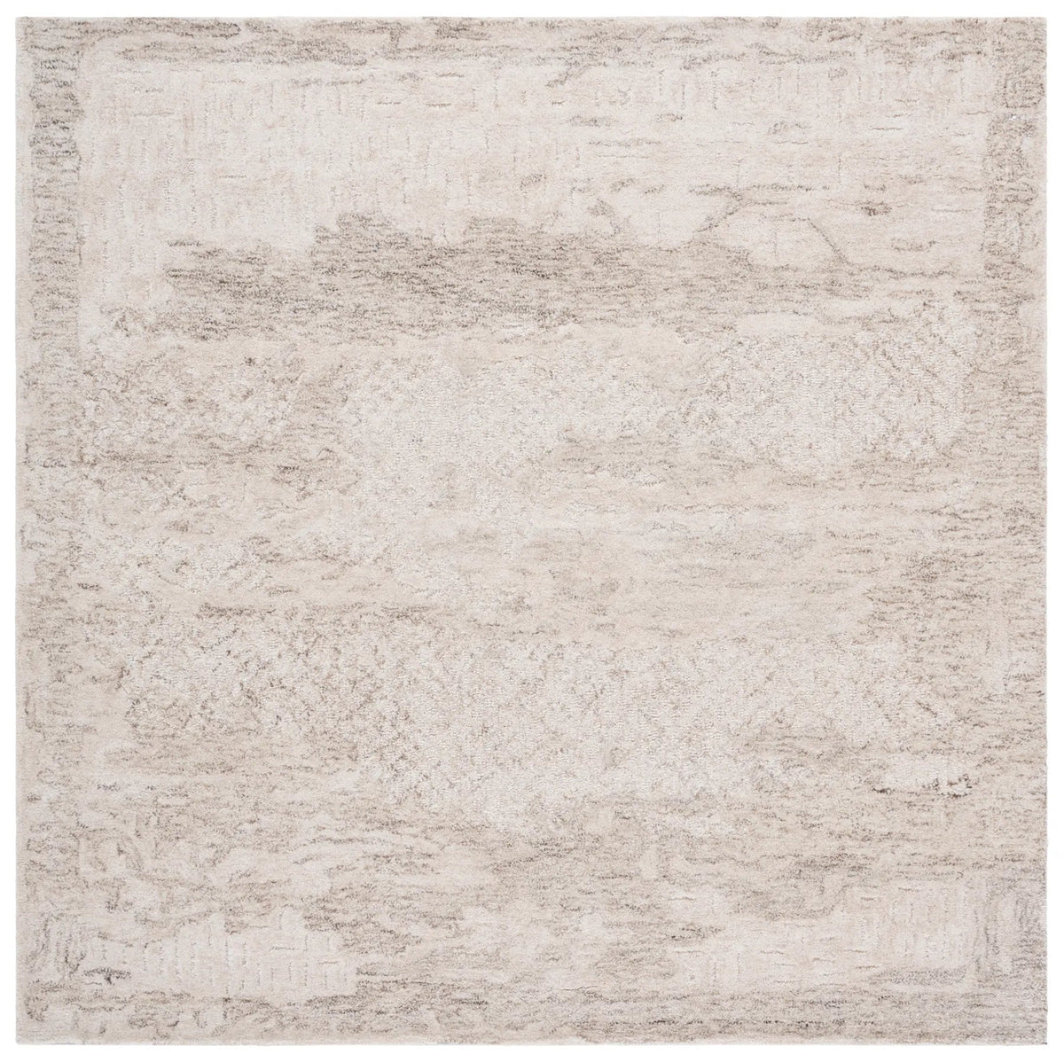 Safavieh Harvest 6'-0" x 6'-0" Rug in Brown / Ivory