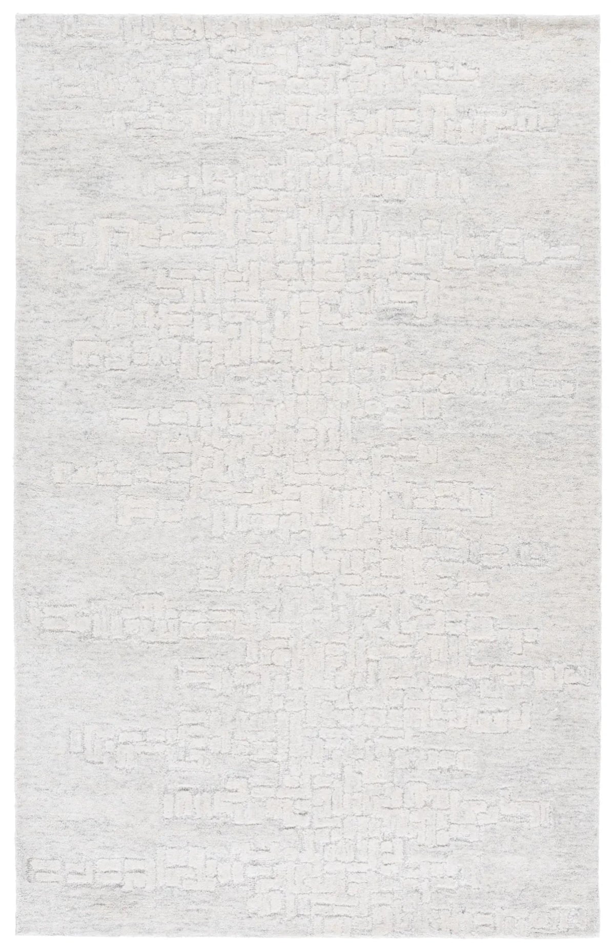Safavieh Harvest 4'-0" x 6'-0" Rug in Silver / Ivory