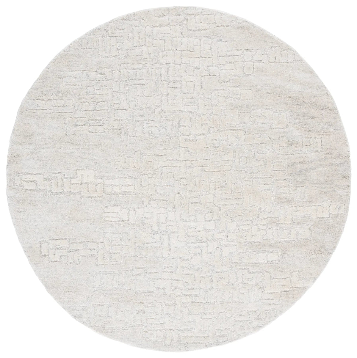 Safavieh Harvest 6'-0" x 6'-0" Rug in Silver / Ivory