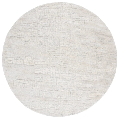 Safavieh Harvest 6'-0" x 6'-0" Rug in Silver / Ivory