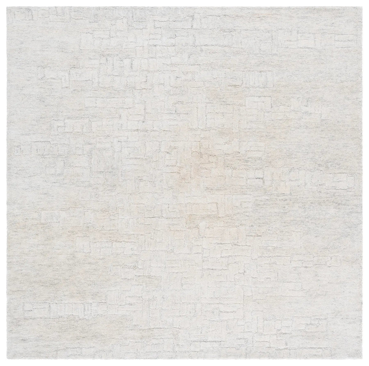 Safavieh Harvest 6'-0" x 6'-0" Rug in Silver / Ivory