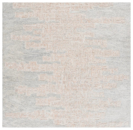 Safavieh Harvest 6'-0" x 6'-0" Rug in Rust / Grey