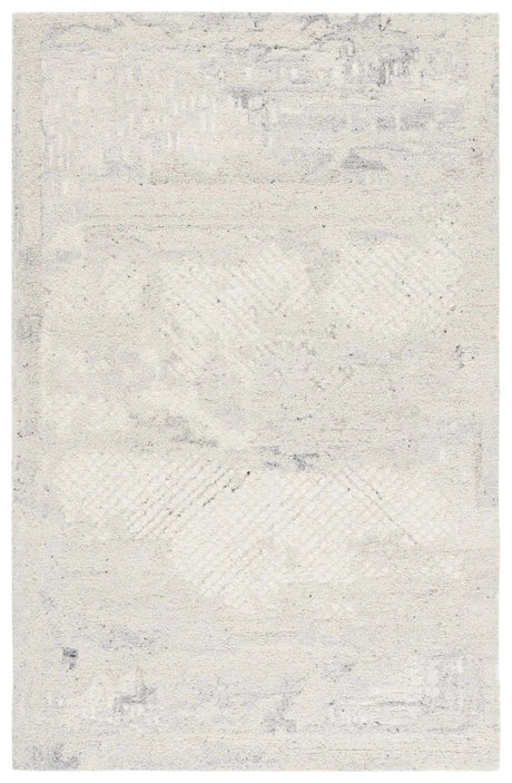 Safavieh Harvest 4'-0" x 6'-0" Rug in Silver / Ivory
