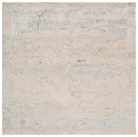 Safavieh Harvest 6'-0" x 6'-0" Rug in Silver / Ivory