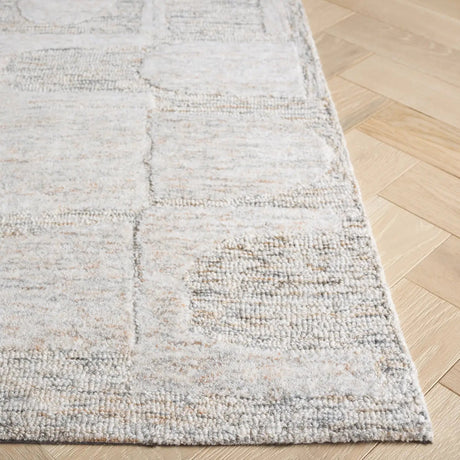 Safavieh Harvest 4'-0" x 6'-0" Rug in Grey / Rust