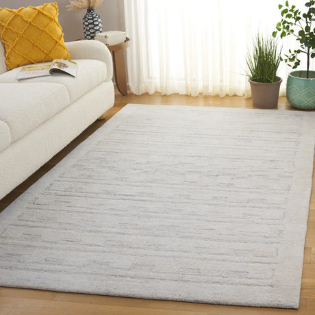 Safavieh Harvest 4'-0" x 6'-0" Rug in Grey / Beige