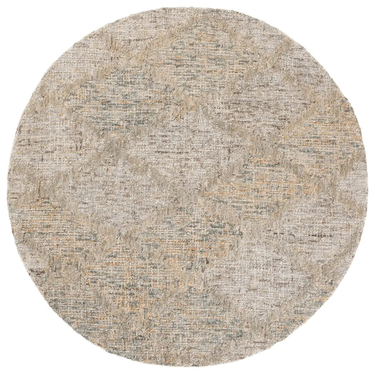Safavieh Harvest 6'-0" x 6'-0" Rug in Grey / Brown