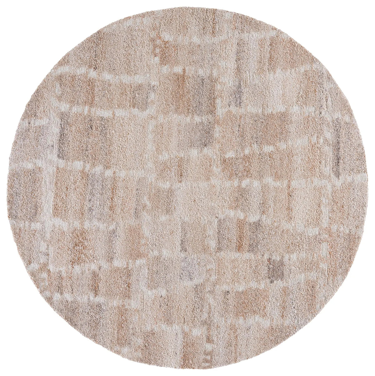 Safavieh Harvest 6'-0" x 6'-0" Rug in Beige