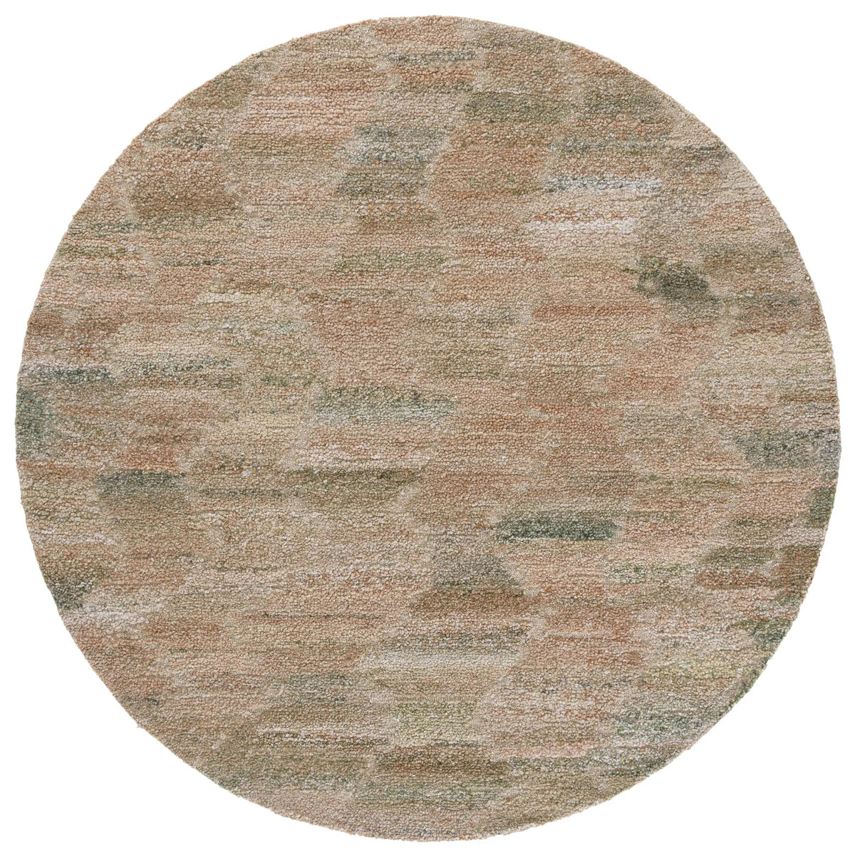 Safavieh Harvest 6'-0" x 6'-0" Rug in Green / Beige