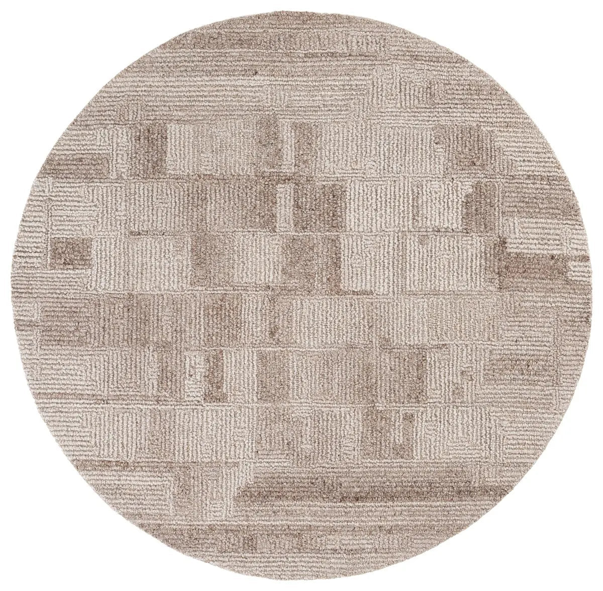Safavieh Harvest 6'-0" x 6'-0" Rug in Taupe