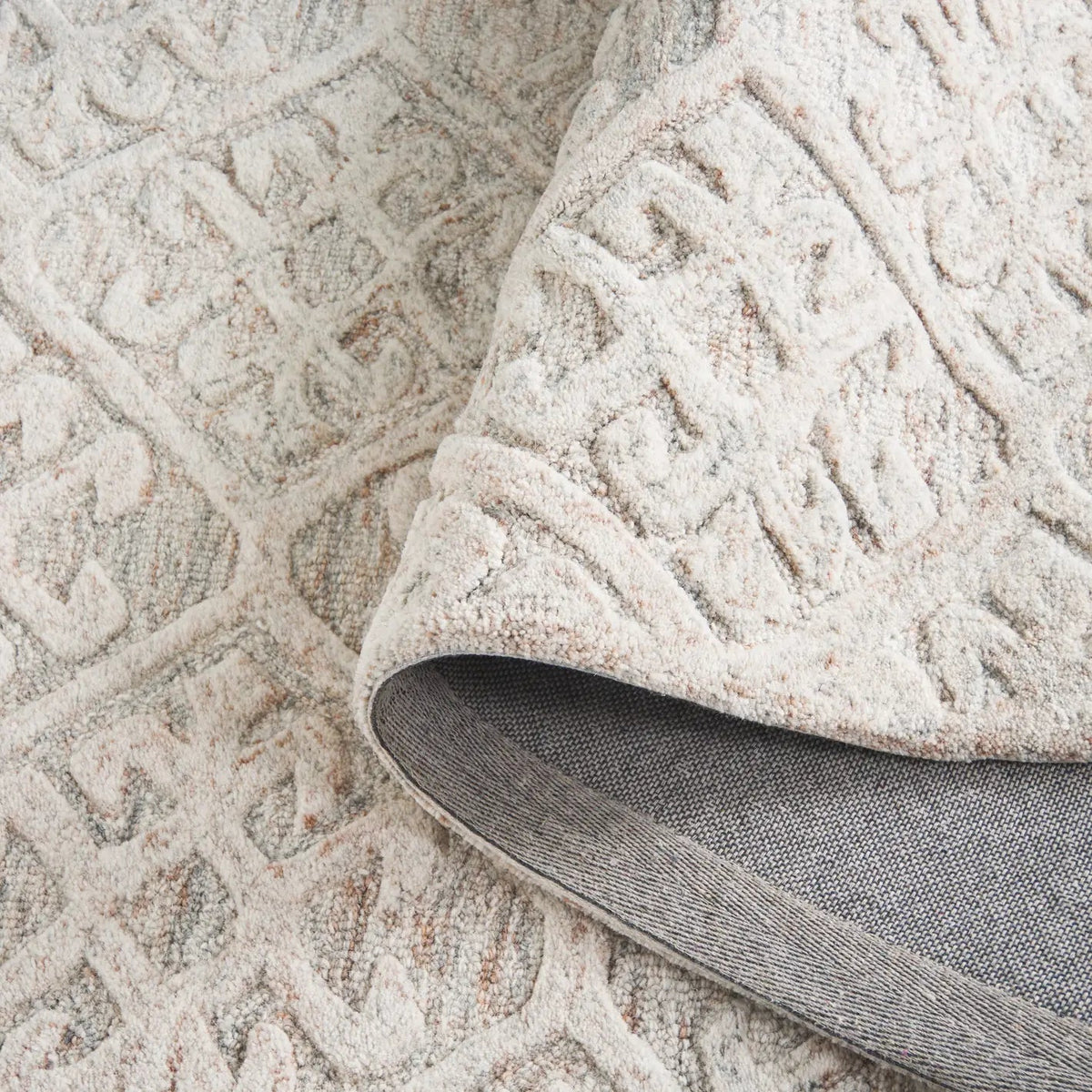 Safavieh Harvest 2'-3" x 9'-0" Rug in Rust / Grey