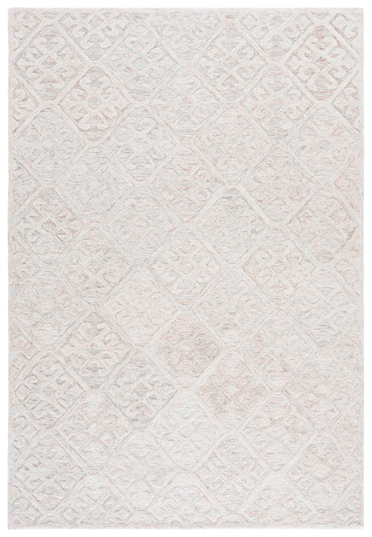 Safavieh Harvest 4'-0" x 6'-0" Rug in Rust / Grey