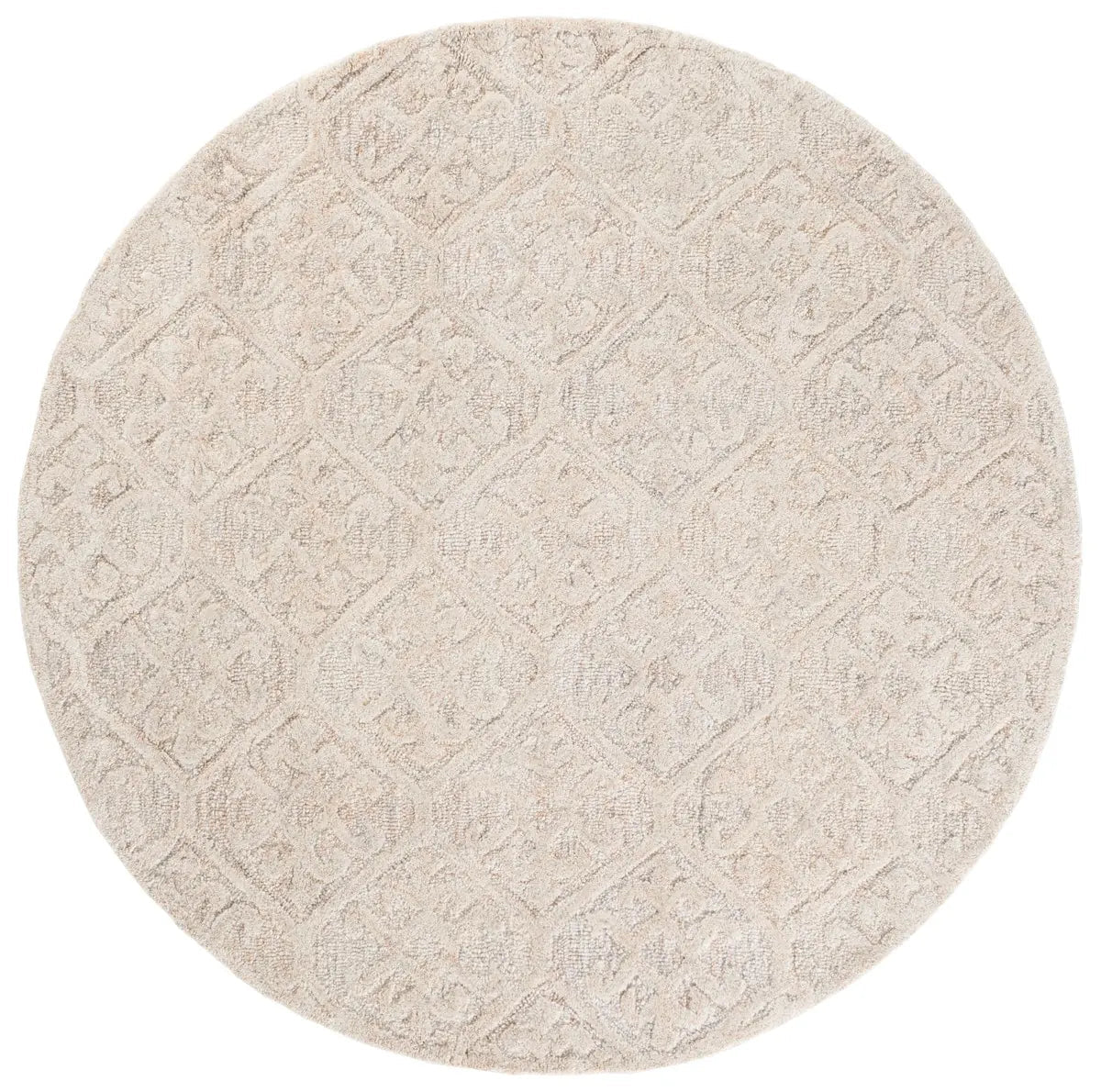 Safavieh Harvest 6'-0" x 6'-0" Rug in Rust / Grey
