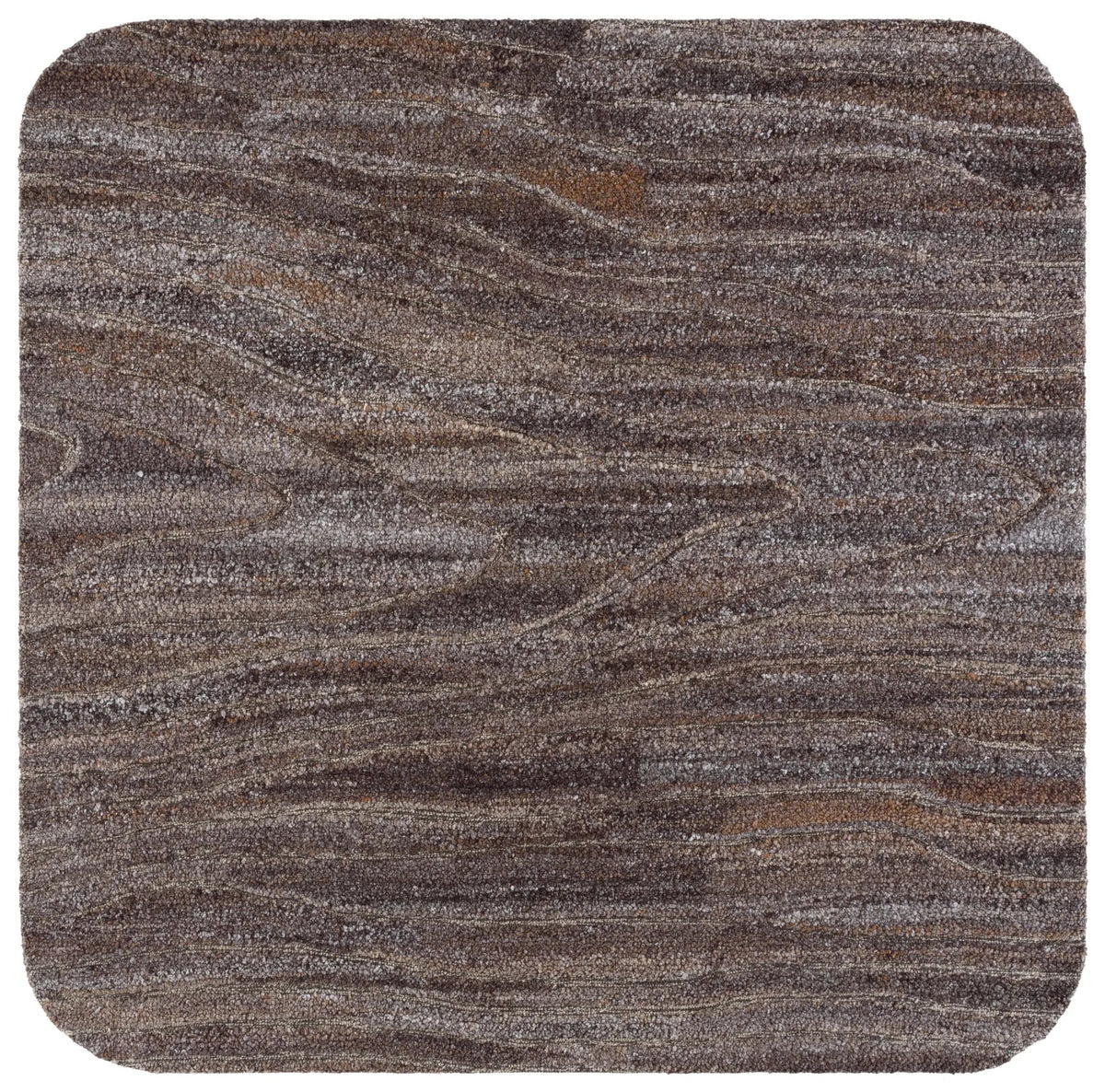 Safavieh Harvest 6'-0" x 6'-0" Rug in Brown