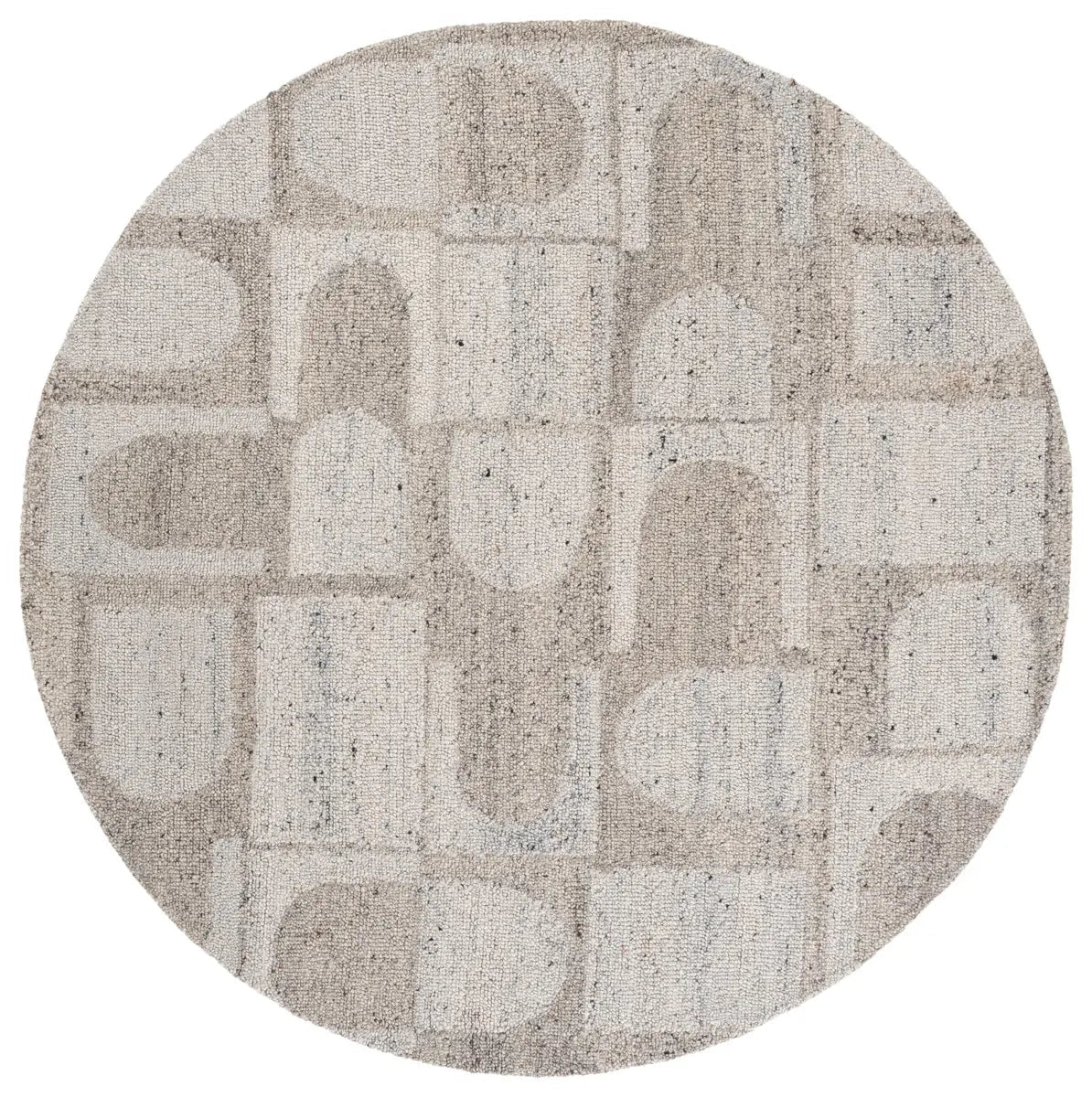 Safavieh Harvest 6'-0" x 6'-0" Rug in Grey / Beige