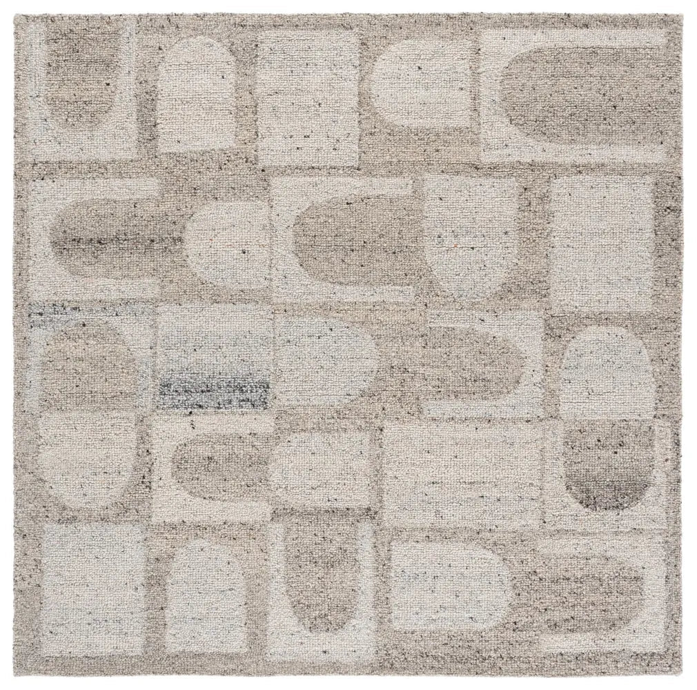 Safavieh Harvest 6'-0" x 6'-0" Rug in Grey / Beige