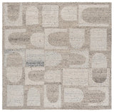 Safavieh Harvest 6'-0" x 6'-0" Rug in Grey / Beige