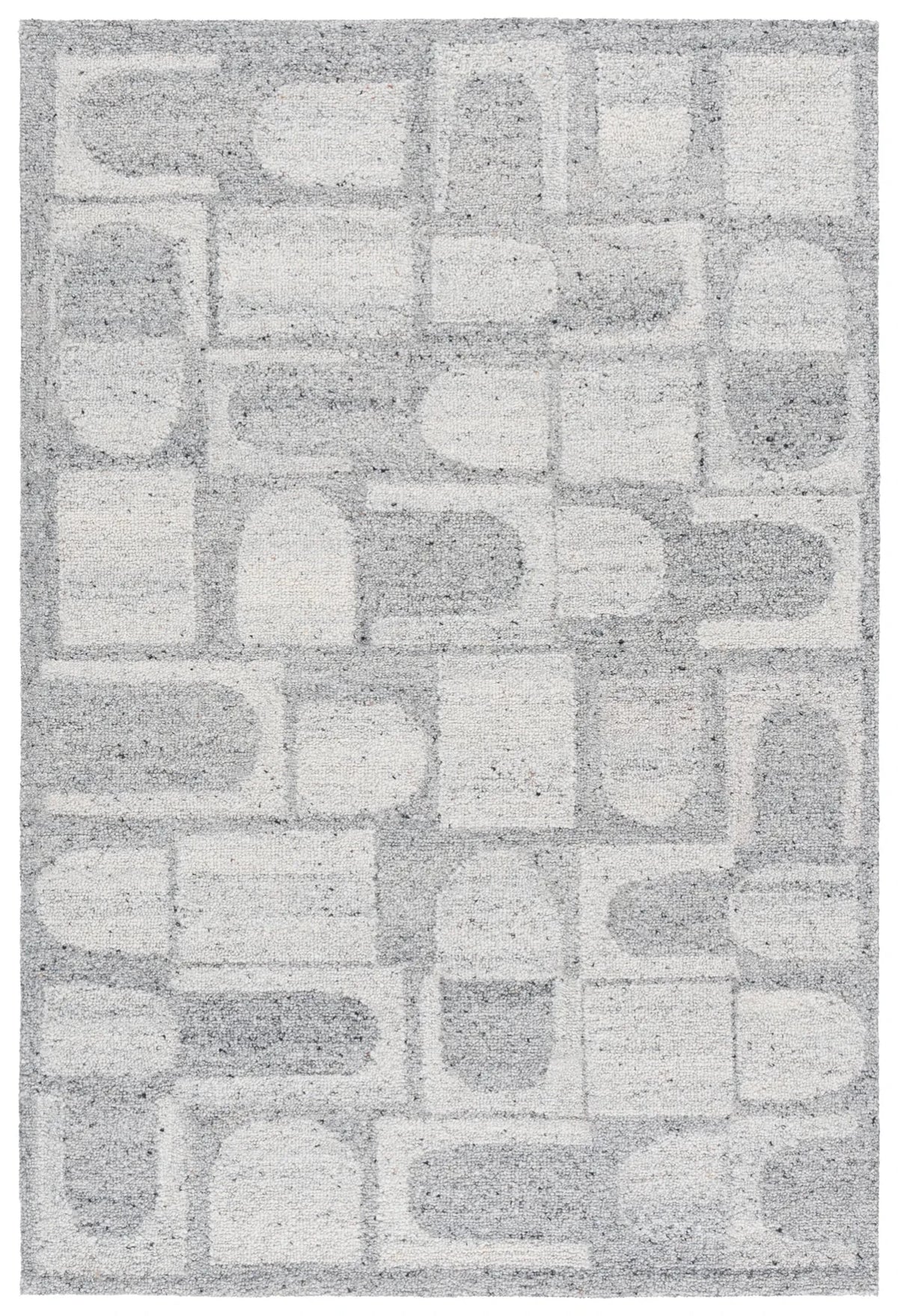 Safavieh Harvest 4'-0" x 6'-0" Rug in Silver / Grey
