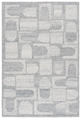 Safavieh Harvest 4'-0" x 6'-0" Rug in Silver / Grey