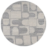 Safavieh Harvest 6'-0" x 6'-0" Rug in Silver / Grey