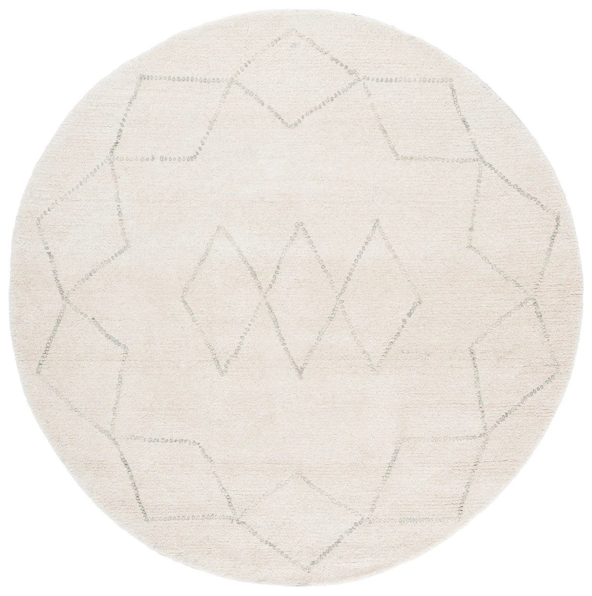Safavieh Harvest 6'-0" x 6'-0" Rug in Ivory / Green