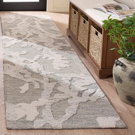 Safavieh Harvest 2'-3" x 9'-0" Rug in Light Grey / Ivory