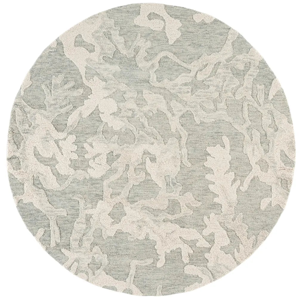 Safavieh Harvest 6'-0" x 6'-0" Rug in Light Grey / Ivory