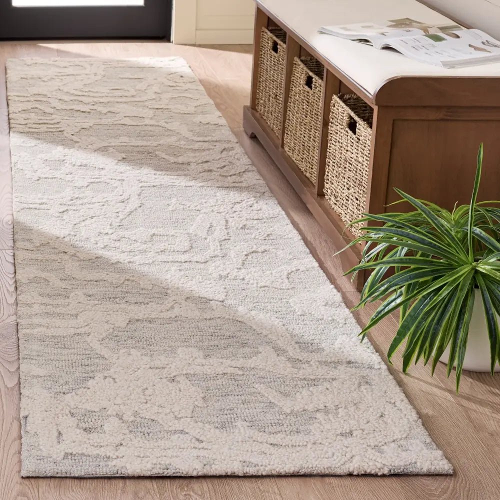 Safavieh Harvest 2'-3" x 9'-0" Rug in Grey / Ivory