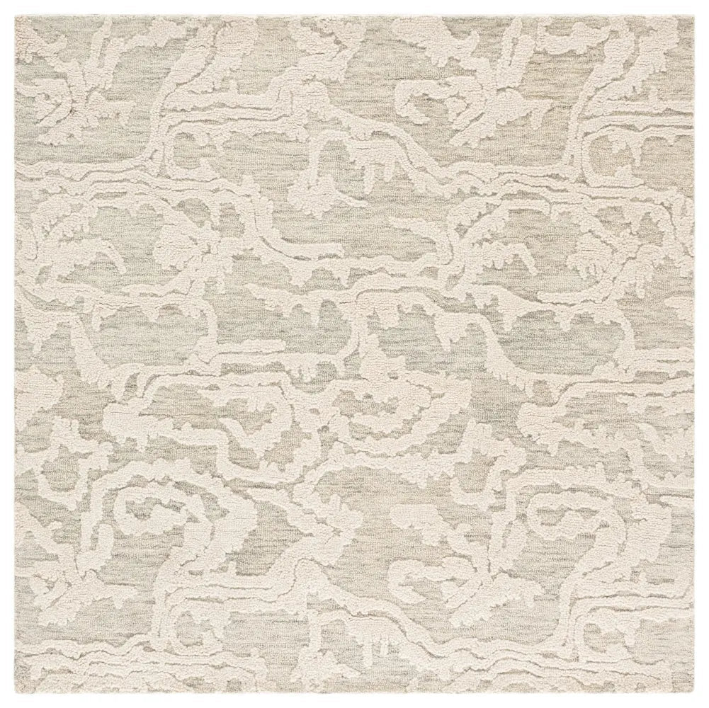 Safavieh Harvest 6'-0" x 6'-0" Rug in Grey / Ivory