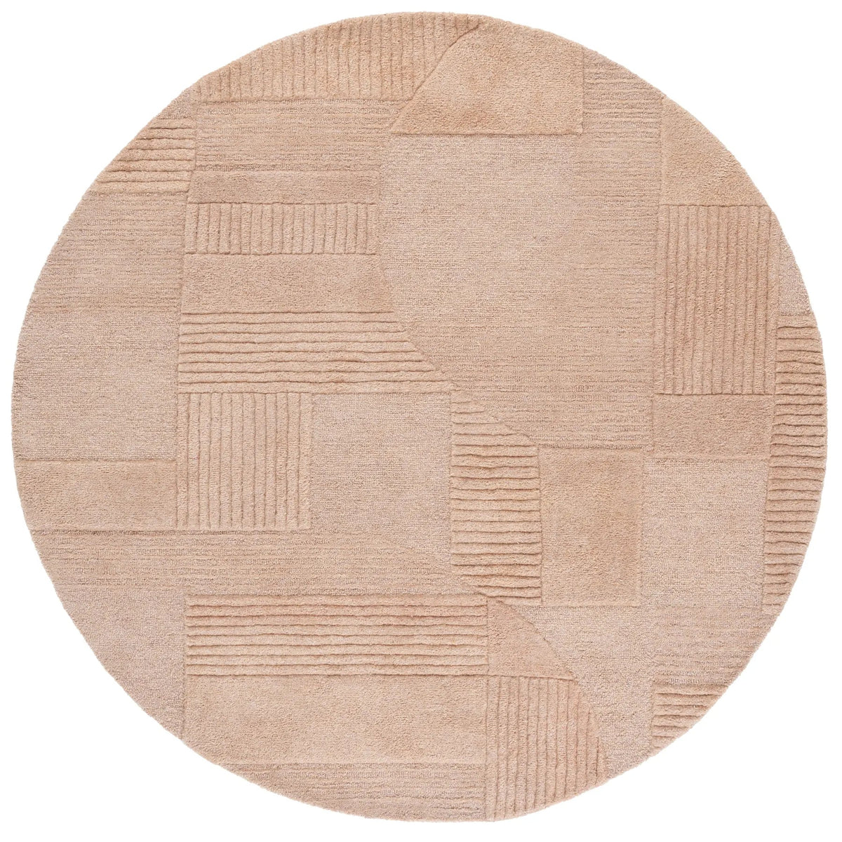 Safavieh Harvest 6'-0" x 6'-0" Rug in Brown