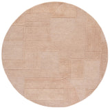Safavieh Harvest 6'-0" x 6'-0" Rug in Brown